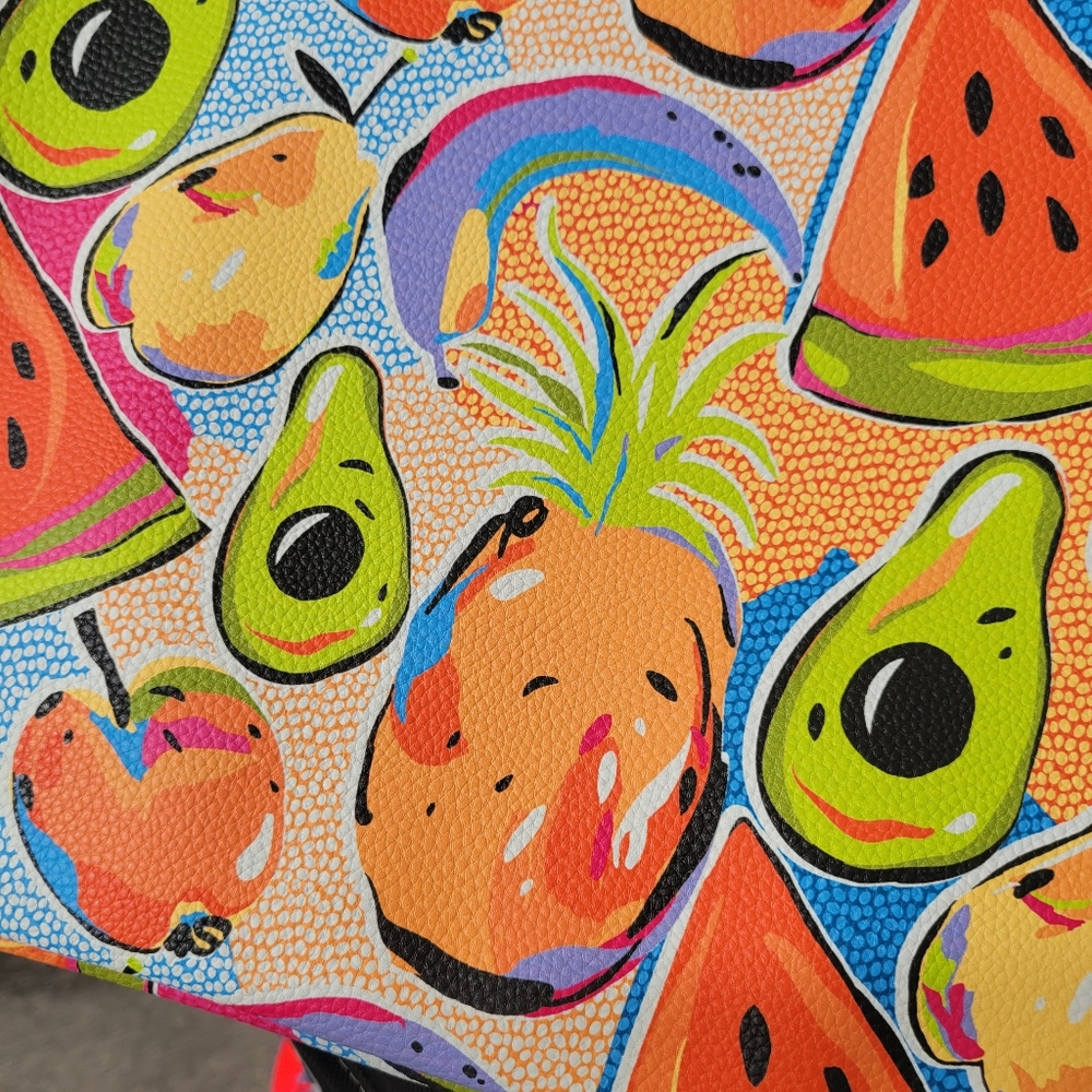 NWT Tabitha Brown (Target) Fruit Motif Tech Sleeve ~ Travel Case ~ Packing Cube - Picture 11 of 14